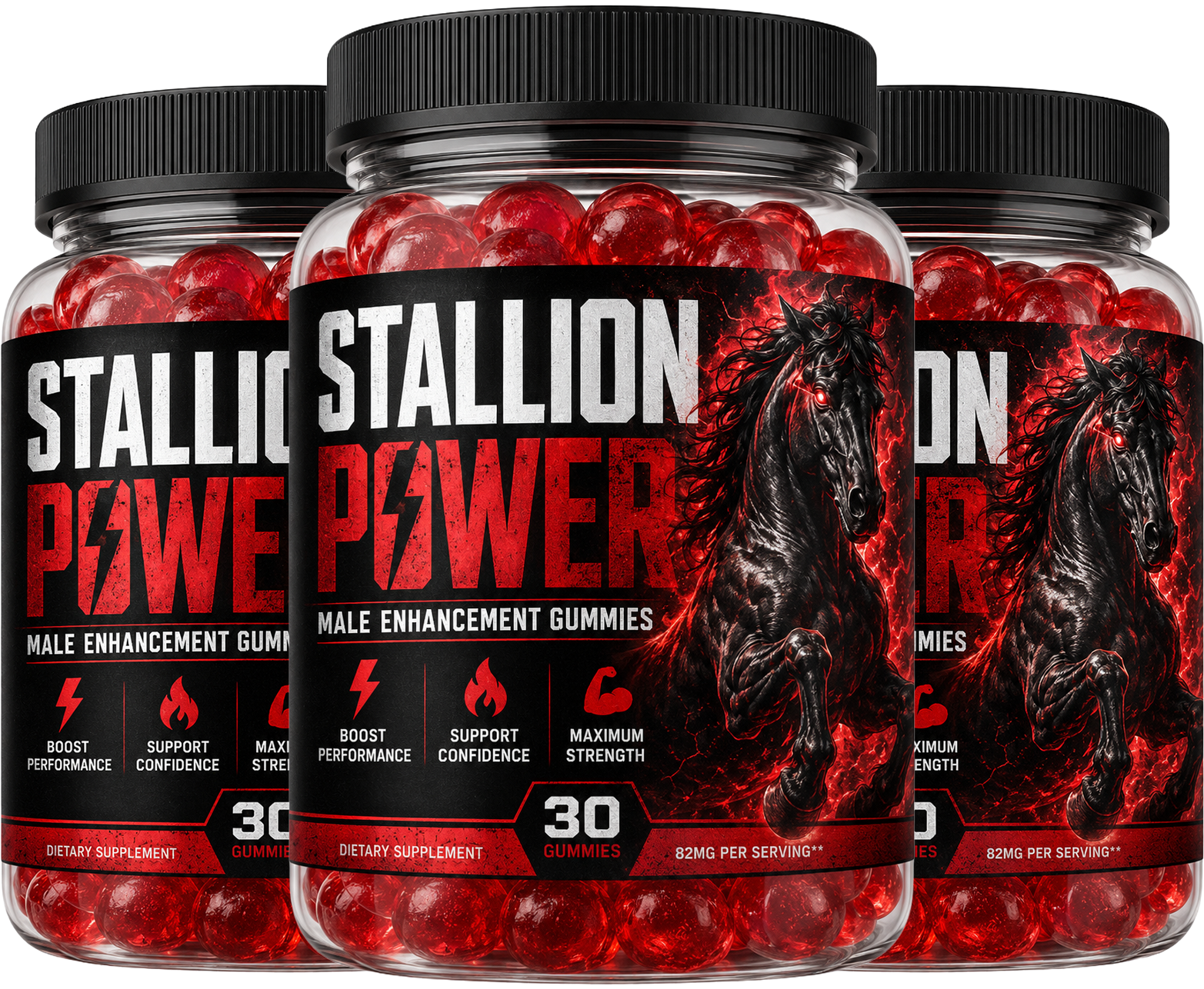 Stallion Power male vitality gummies
